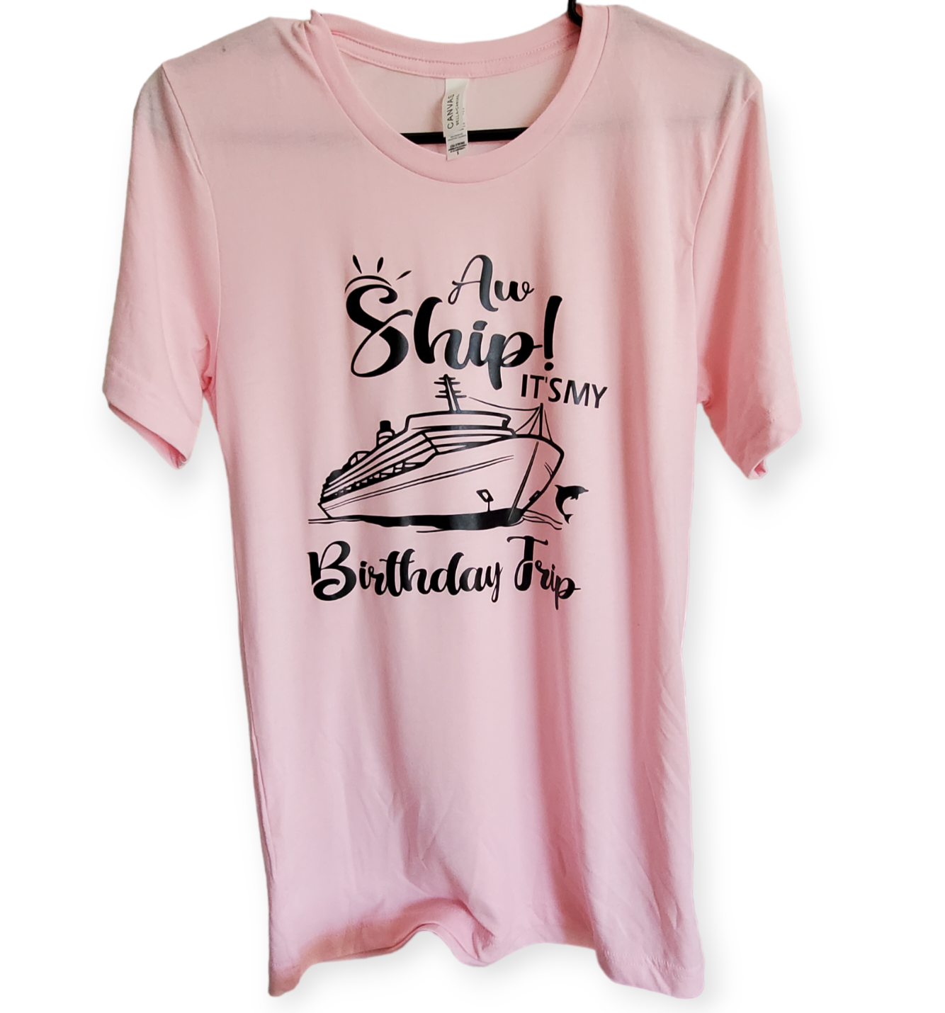 Short sleeve "my birthday cruise" custom design