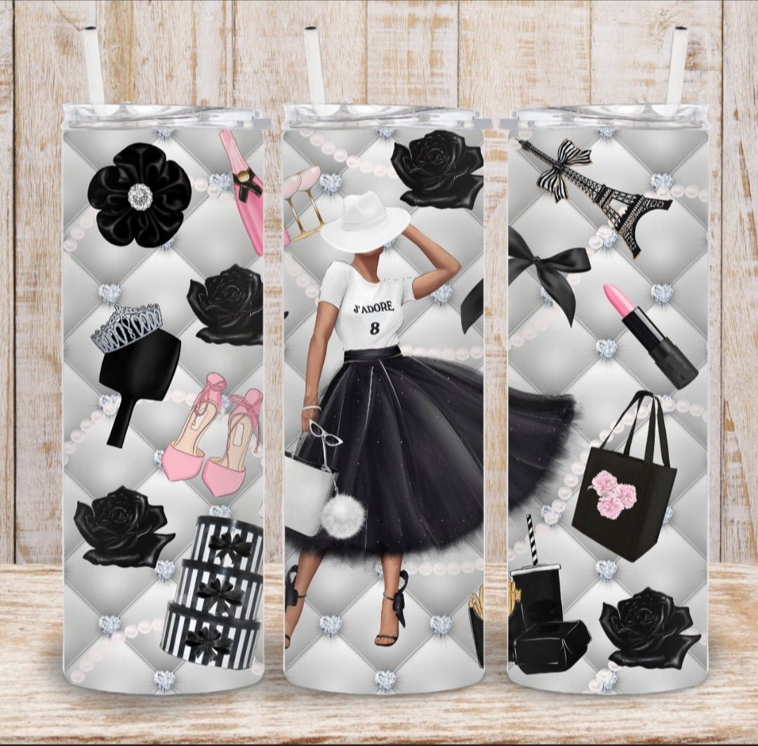 Fashionista Dior 20oz Tumbler